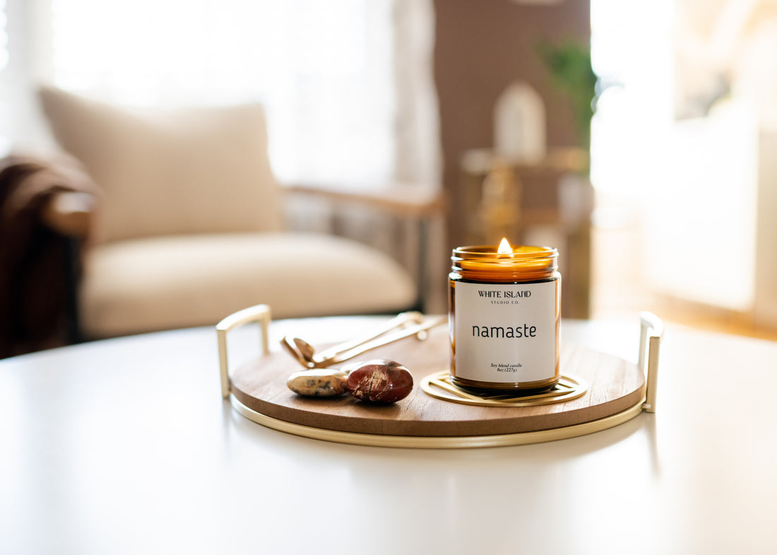 Namaste Candle