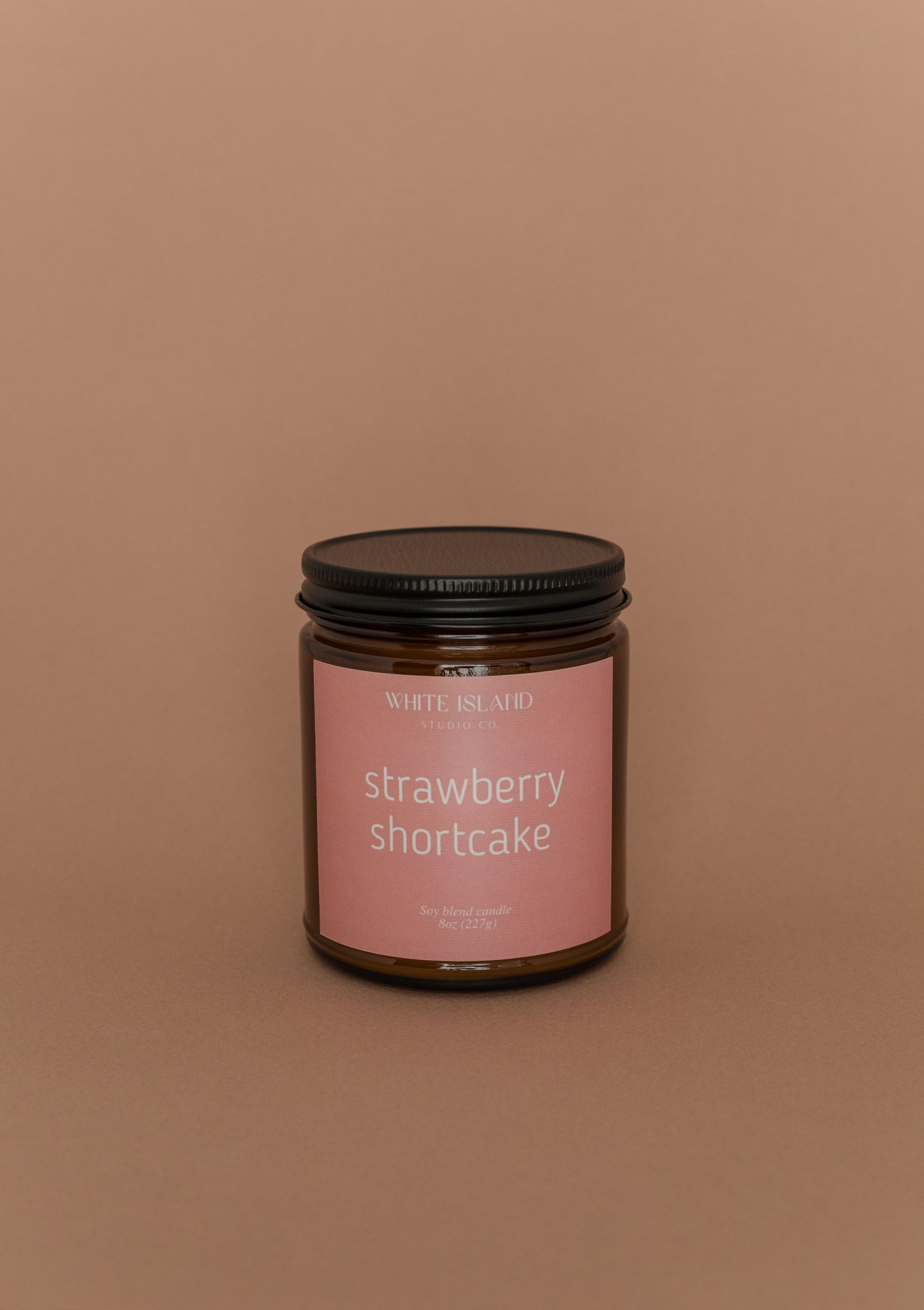 Strawberry Shortcake Soy Wood Wick Candle