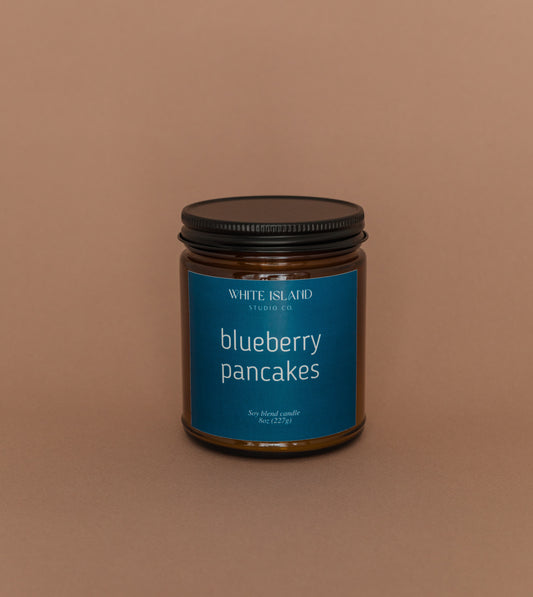 Blueberry Pancake Soy Wood Wick Candle