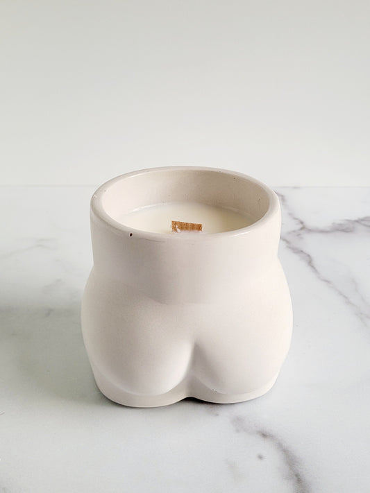 Concrete Body Shape Candle