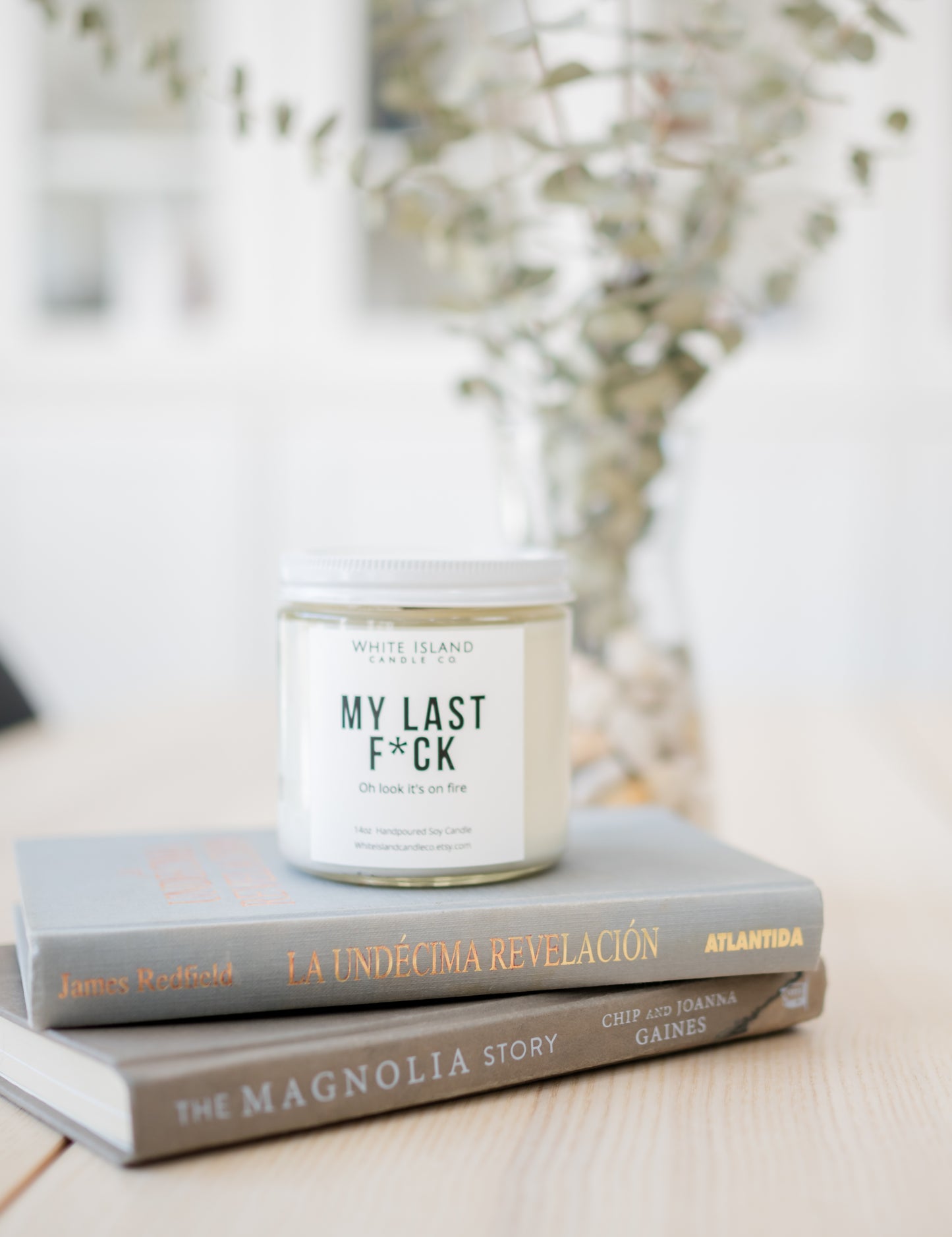 My Last F*ck Soy Wood Wick Candle