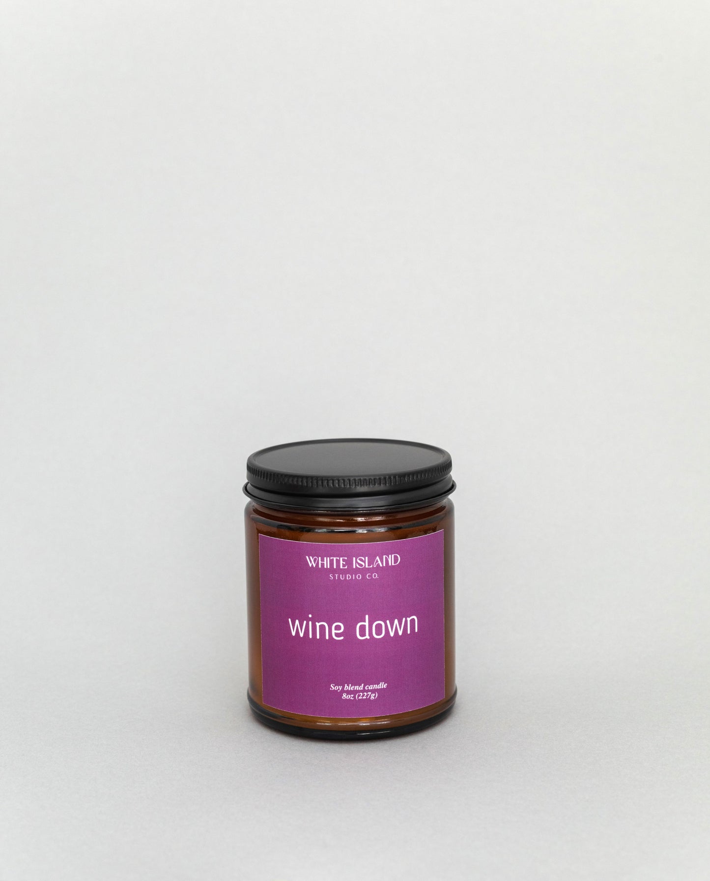 Wine Down Soy Wood Wick Candle